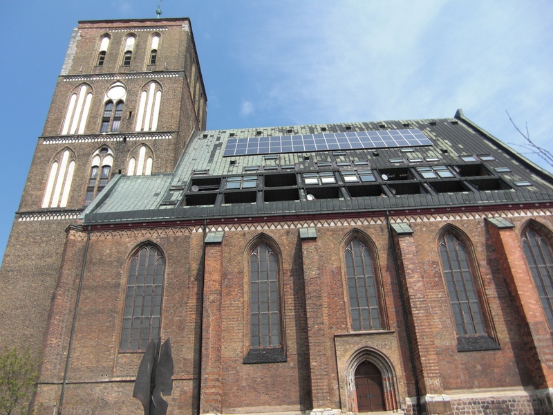 hanseatic city, nikolai church, church, no people, building exterior, nature, low angle view, day, hanseatic league, rostock, window, belief, arch, the past