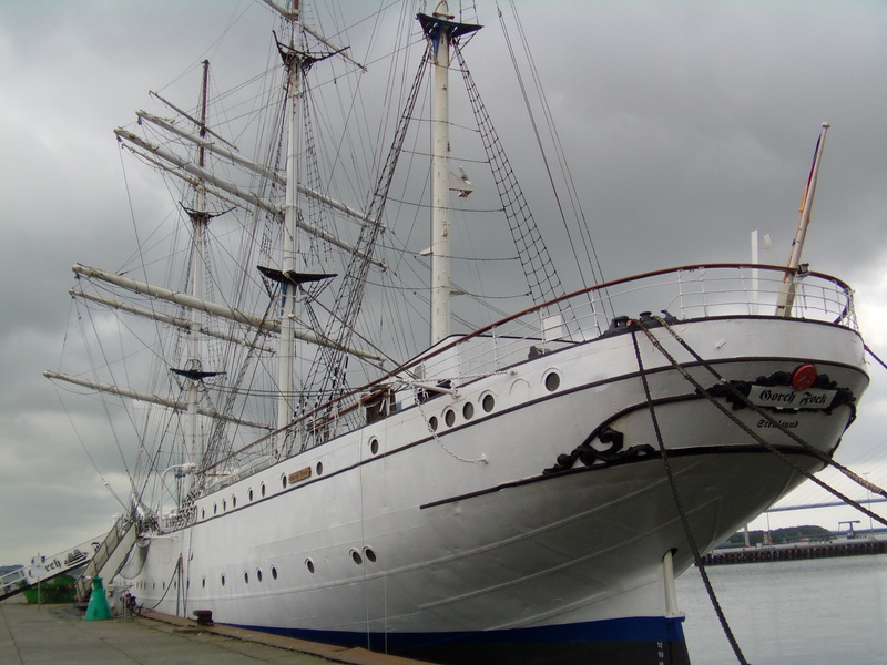 sailing ship, stralsund, cloud - sky, outdoors, nautical vessel, cruise ship, travel, pole, moored, baltic sea, nature, museum ship, transportation, rope