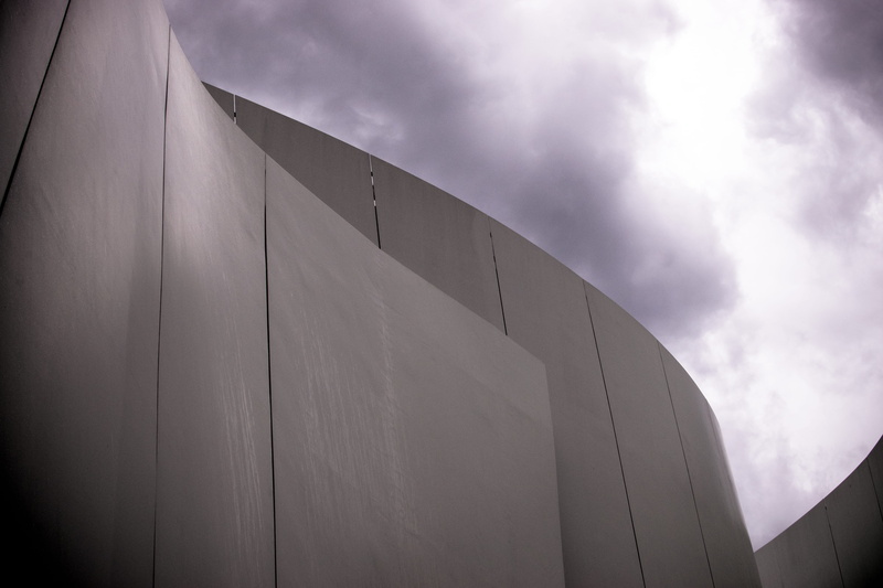 no people, industry, modern, fuel and power generation, 5K, sunlight, sky, germany, stralsund, outdoors, nature, ozeaneum, gray, built structure, architecture
