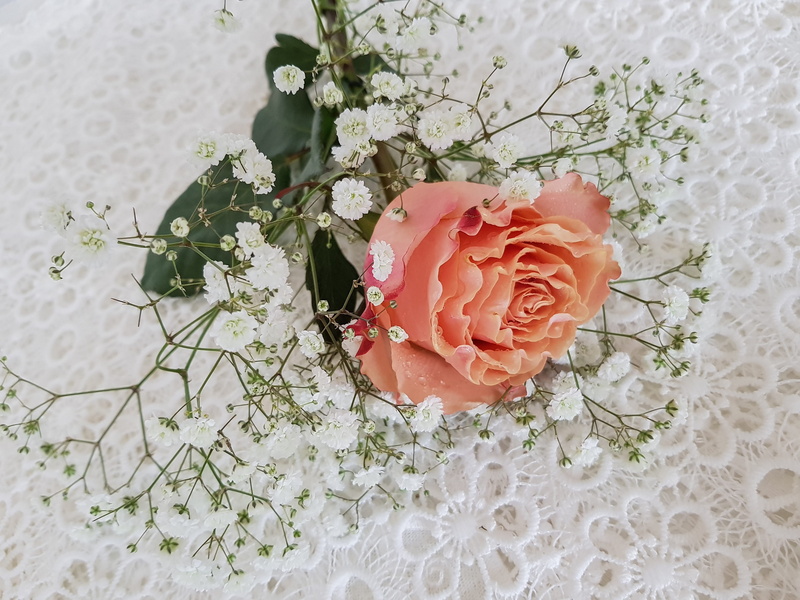 plant, deco, golden weddings, flower arrangement, flower head, silver wedding anniversary, worship, outdoors, wedding, affection, pink, recognition, rose - flower