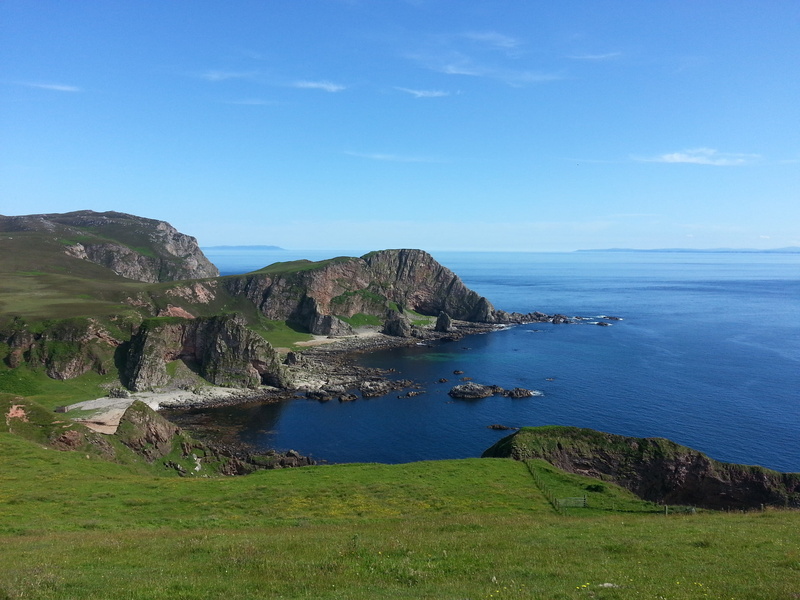 environment, idyllic, outdoors, scottish, plant, green color, islay, coastline, 2K, beautiful, Scotland, beauty in nature, sky, rocky coastline, scenics