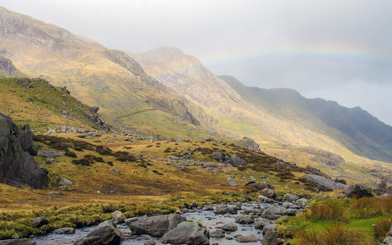 Great, National, Britain, Wales, 2K, Mountains, Snowdonia, Park