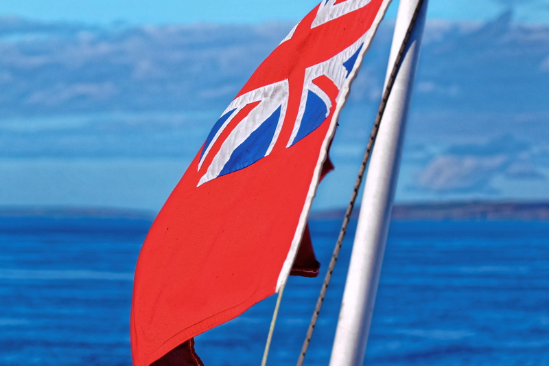 day, Orkney, picturesque, sky, waving, 5K, water, close-up, skye, Flag, Scotland, sailboat, scenics - nature, sea, transportation, blue, wind, shore, scenery