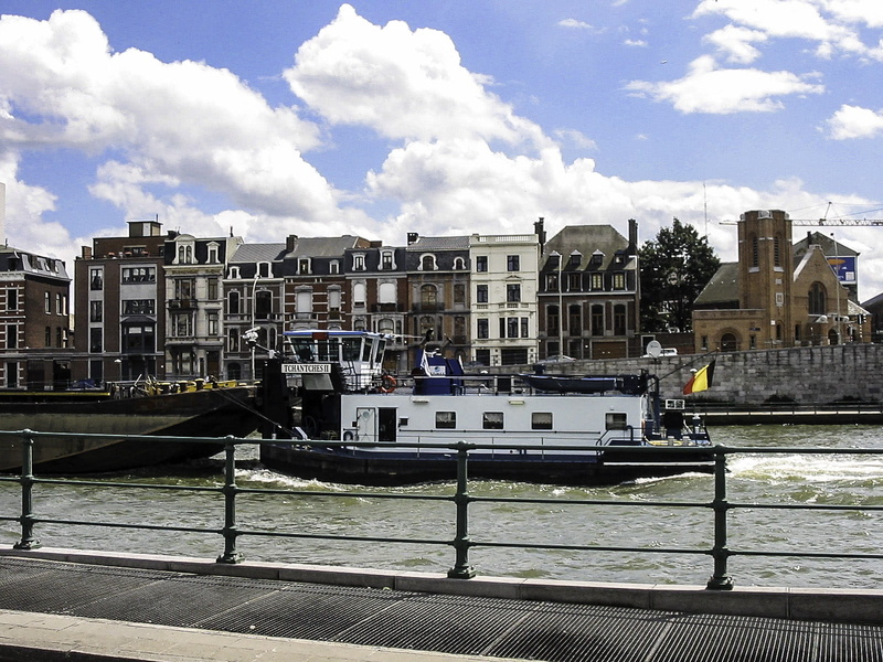 cloud - sky, harbor, famous Place, Liege, built Structure, Belgium, building Exterior, city Life, de, Maastricht, city, passenger craft, day, mode of transportation