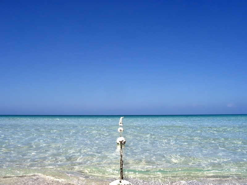 horizon Over Water, line, sun, tropical Climate, buoy, tranquil Scene, 720P, cloud - Sky, scenics, travel, copy space, summer, relaxation, nature, clear Sky