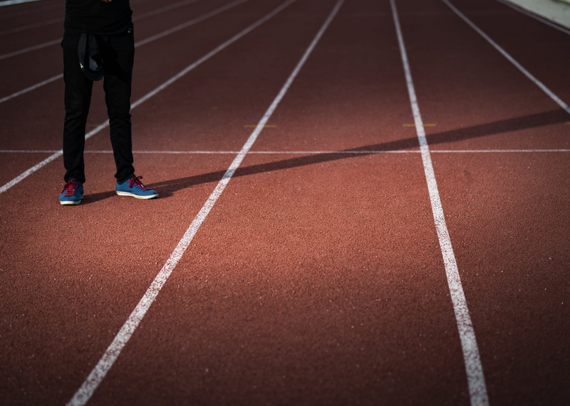 person, athlet, success, sports Track, muscular Build, determination, surface, runner, sports Clothing, coatch, brown, marathon, one Person, track Event