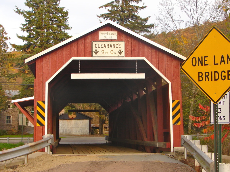 script, no people, architecture, building exterior, tree, western script, capital letter, text, Pennsylvania, warning sign, fall, outside, road sign, landmark