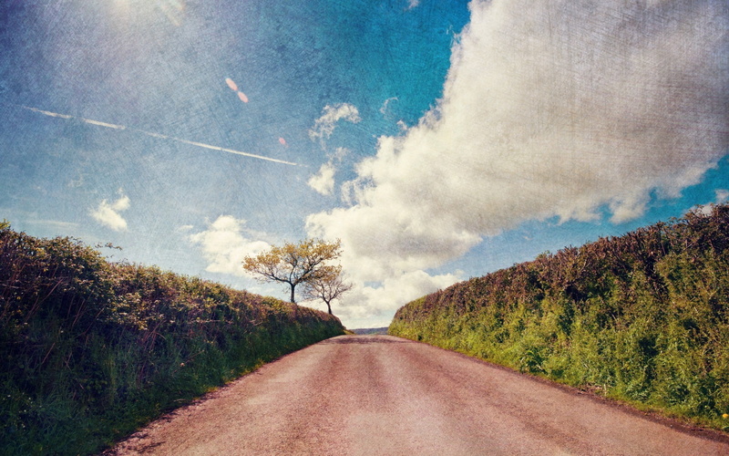 meadow, curve, country Road, rural Scene, beauty In Nature, environment, summer, landscaped, roadside, travel, europe, asphalt, cloud - Sky, tranquility