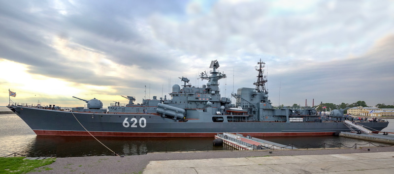 restless, 4K, destroyer, Kronstadt, Museum ship, the project 956