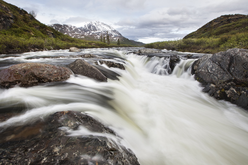 stream, landscape, mountain, surrounded, BLM, river, waterfall, river  Delta, WSR, water falls, river  mountains, scenics, photo, Alaska, bucket list, mountains