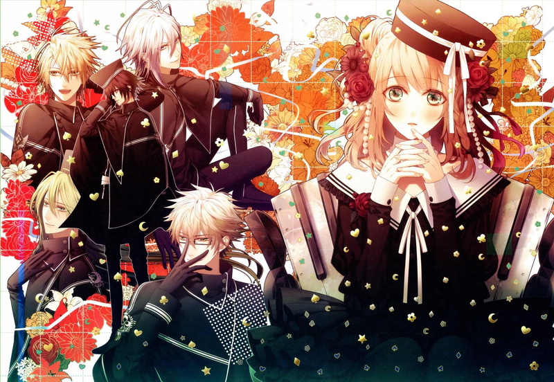  1080P, anime, ikki, ukyo, toma, shin, amnesia, kent, heroine
