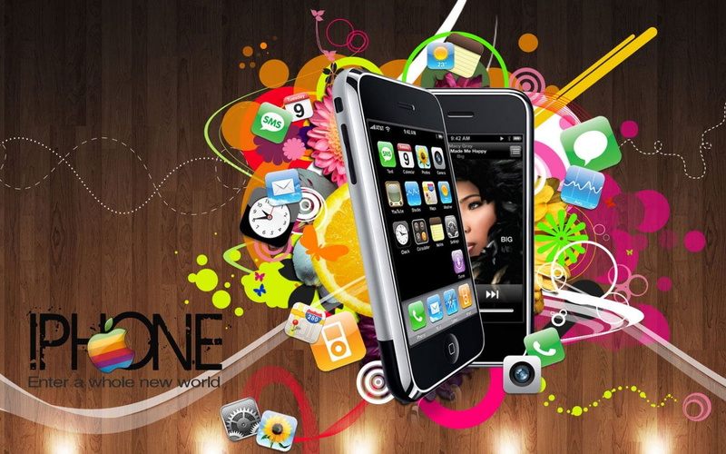720P, world, iphone, new, black