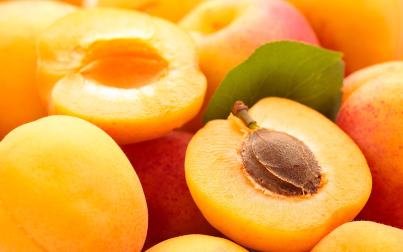 fruits, apricots, 1080P