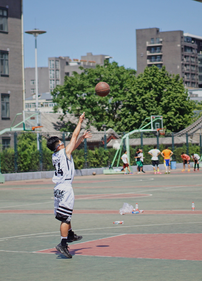 2K, people, day, peking university, architecture, real people, outdoors, building exterior, incidental people, men, leisure activity, full length, sports