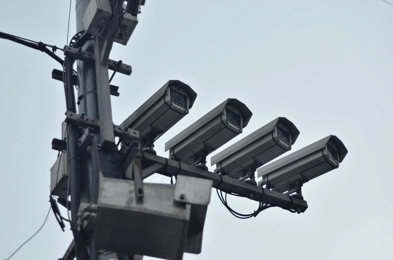 nature, 4K, lighting equipment, day, safety, surveillance, cctv, security, observation, low angle view, connection, supervision, privacy, security camera