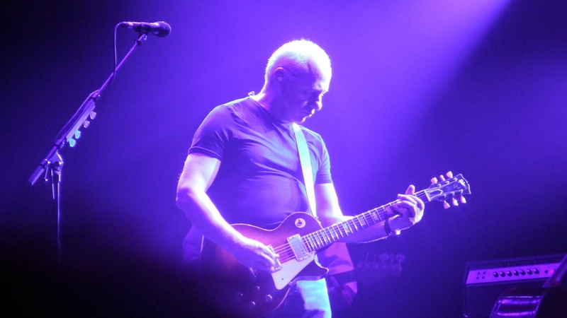  event, stage - performance space, arts culture and entertainment, illuminated, rock music, festival, electric, knopfler, playing, stage light