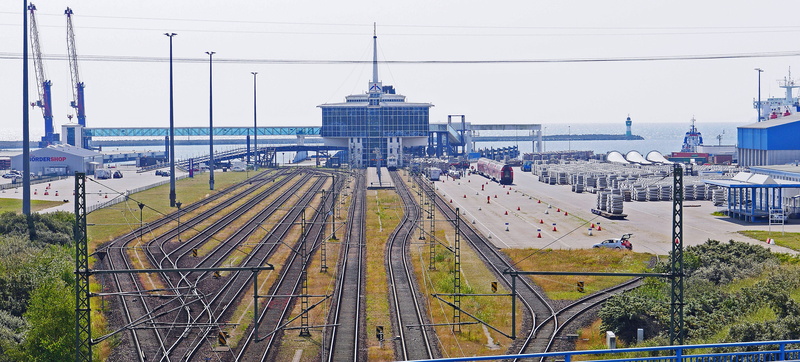 high angle view, lighthouse, railroad track, nature, architecture, terminal, railroad car, rügen, sweden, bornholm, sky, city, cable, travel, sassnitz