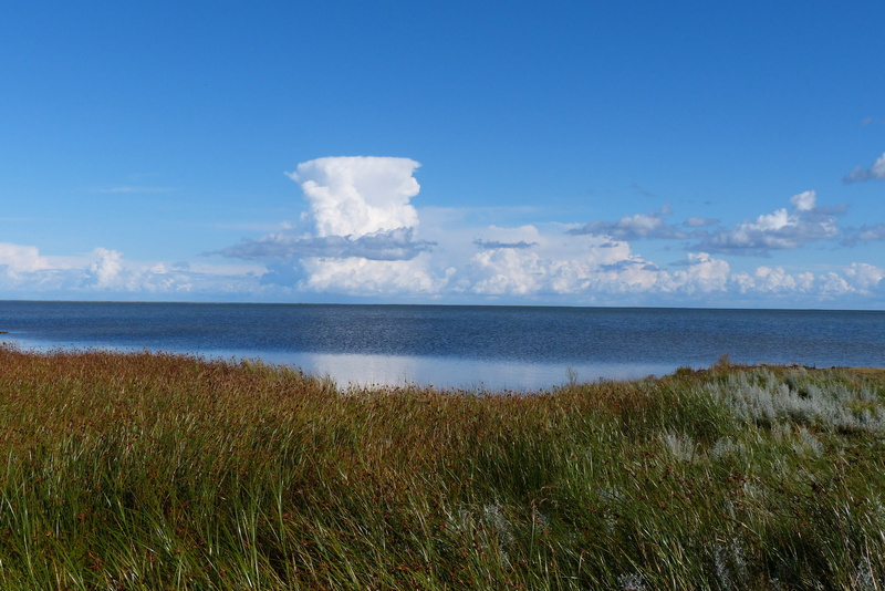non-urban scene, horizon, tranquility, day, scenics - nature, island, scenics, clouds, north, beach, landscape, denmark, cloud - sky, baltic sea, summer