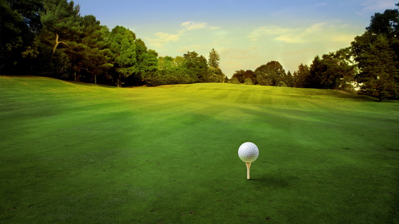 nature, 1080P, golf, sport, outdoors, cloud - sky, grass, tree, green color, sky, day, weekend activities, activity, golf course, land, leisure activity