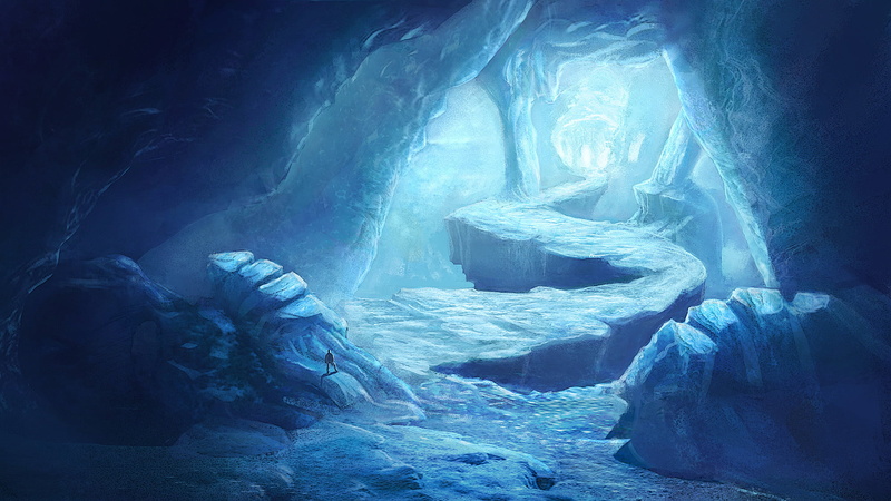 solid, geology, nature, scuba diving, cave, art, ice, water, travel, frozen, people, rock, cold, indoors, 1080P, sea, rock - object, undersea