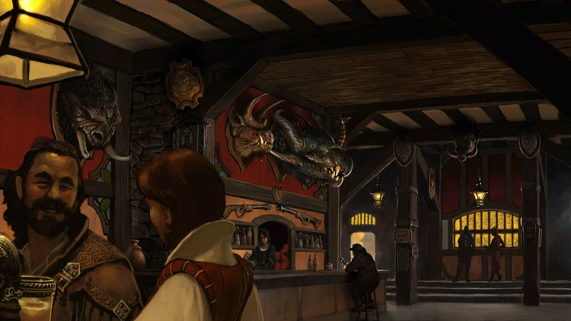 video, hd, tavern, guild, gw2, art, wars, gw, games, artwork, 1080P, guild wars 2