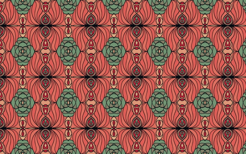 creativity, cultures, textile, backdrop, old-fashioned, abstract, art and craft, floral, decoration, seamless, textured Effect, shape, side by side