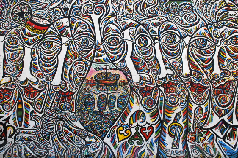 multi colored, painting, close-up, berlin wall, creativity, flooring, sprayer, wall, pattern, craft, tile, full frame, abstract, no people, wall - building feature