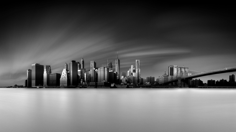 4K, water, office building exterior, city, modern, building, sky, night, landscape, cityscape, bridge - man made structure, waterfront, river, architecture