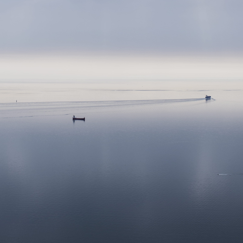 ocean, no people, day, sailboat, beauty in nature, horizon, calm, trace, sky, tranquil scene, transportation, italy, non-urban scene, 2K, nature, scenics - nature