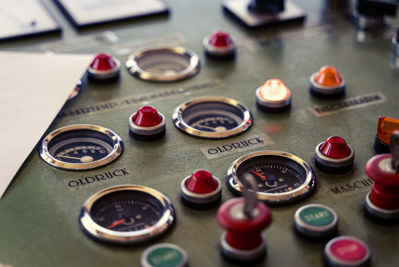 steel, number, industrial heritage, text, control panel, focus on foreground, communication, on-board electronics, close-up, still life, table, electronics