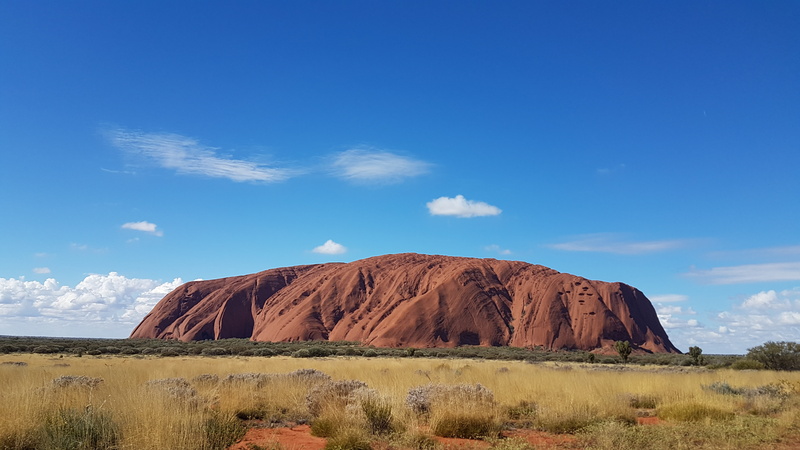 4K, Australia, Uluru, rock, Desert, Ayers Rock, Outback, landscape