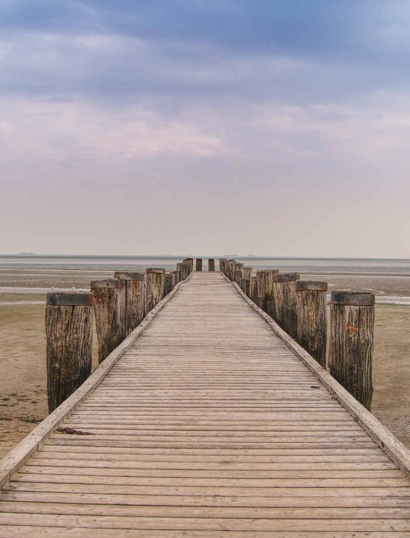 railing, tranquility, pillar, wooden post, the way forward, hdr, tranquil scene, direction, wyk, nature, web, horizon over water, island, wood, beach, south beach
