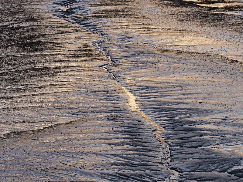 scenics - nature, water, land, gloaming, coastal, nature, cold temperature, low light, tidal, day, no people, ooze, beach, brackish, tide, beauty in nature