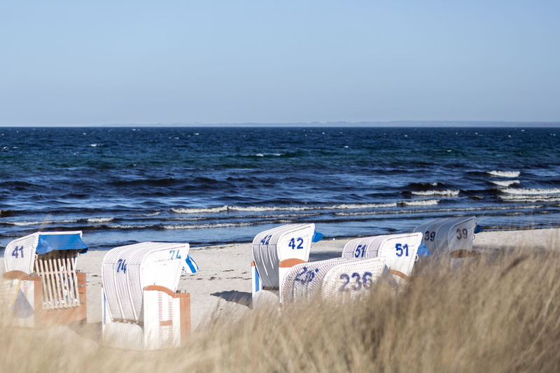 land, nature, sand, strand, sky, beauty in nature, blue, coast, wave, ostsee, horizon, no people, beach, outdoors, clear sky, sea, germany, blau, scenics - nature