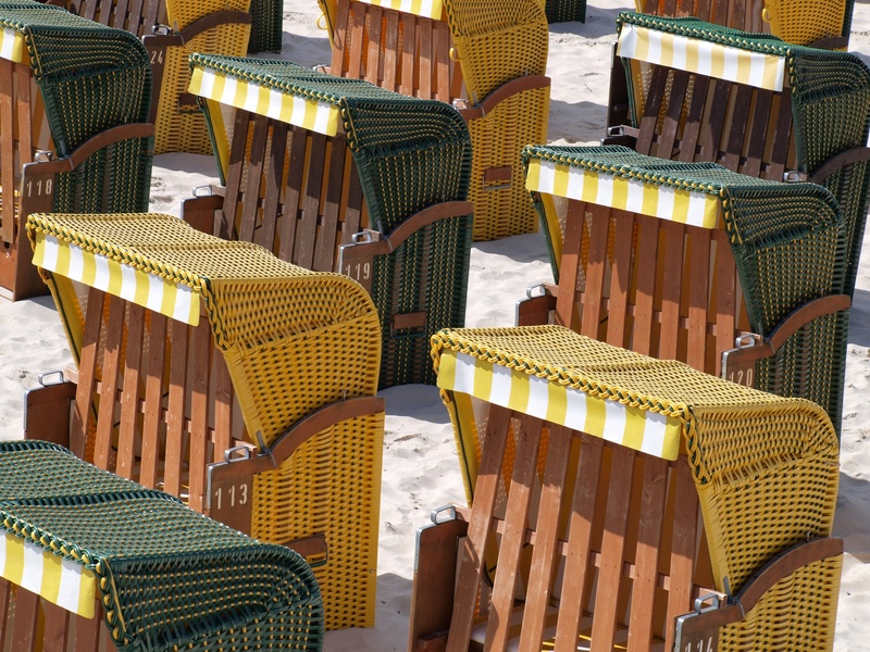 architecture, abundance, absence, hooded beach chair, large group of objects, business, pattern, full frame, wicker, nature, outdoors, chair, seat, sunlight