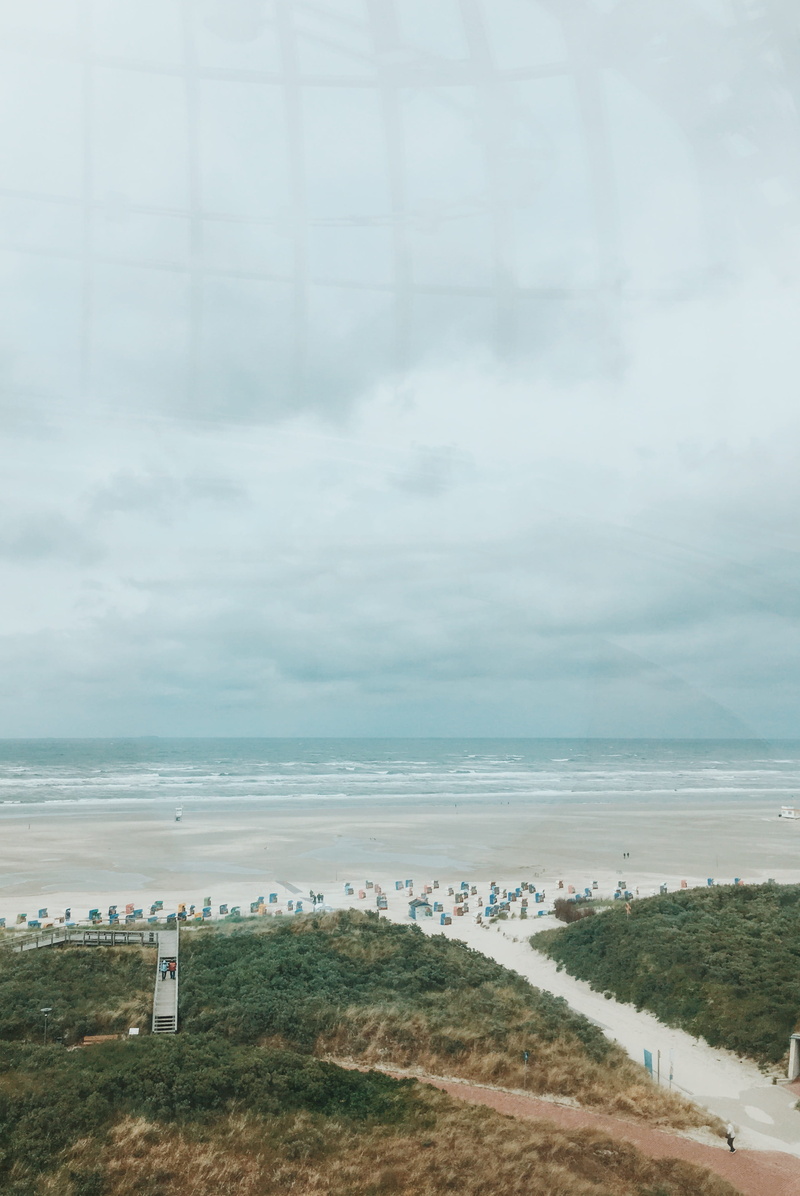 sky, day, tranquility, horizon over water, water, horizon, plant, beauty in nature, land, germany, no people, built structure, nature, north beach, beach