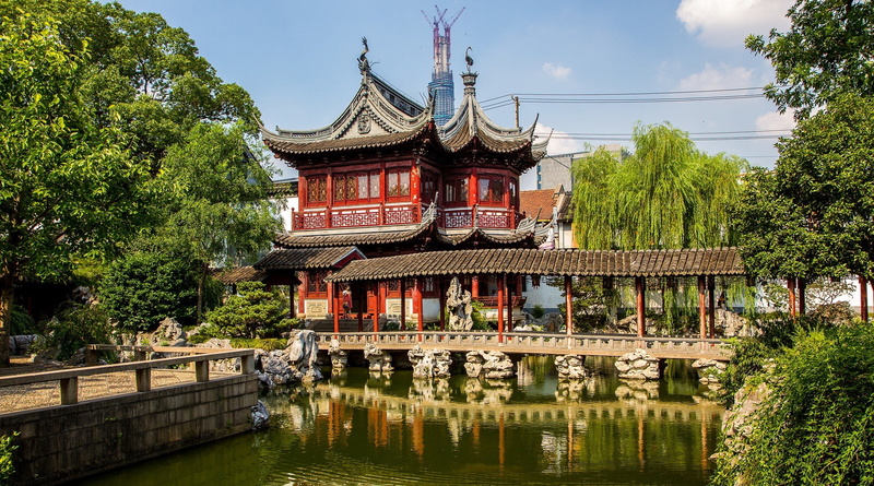 Yu Yuan, Shanghai, Man Made, China, 1080P, Yuyuan Garden