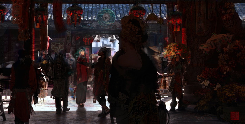 human representation, night, representation, people, China, landscape, architecture, group of people, art and craft, retail, shopping, s, indoors, adult