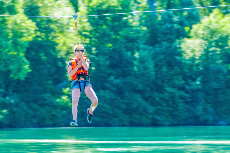 activity, day, recreational Pursuit, River, sports clothing, fun, animation, shorts, sport, hanged, river, action, Beaucaire, adult, one Person, game, tree