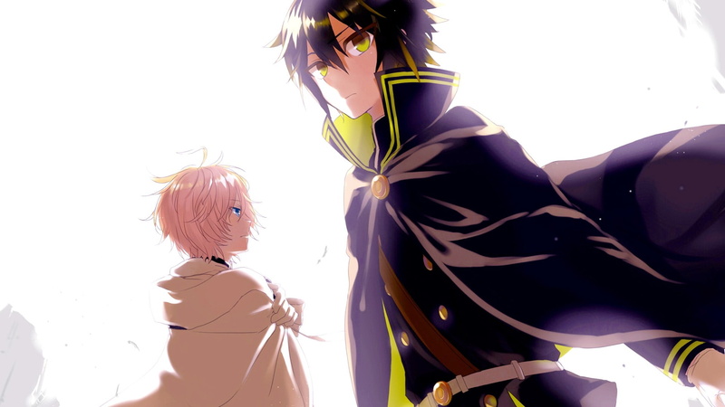 leisure activity, hair, haired, lifestyles, child, rear view, day, Owari No Seraph, male, standing, representation, one person, girls, art and craft
