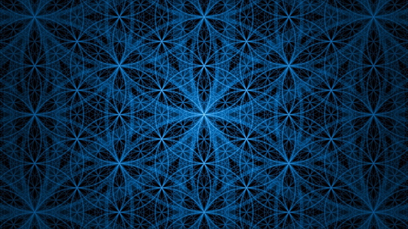 Azules, 3d, 1080P, Circulos, abstracto
