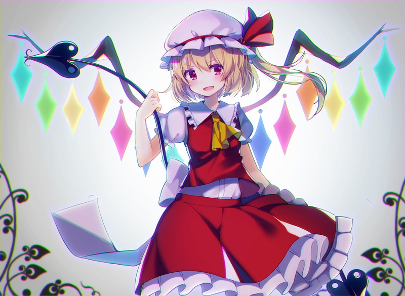 Anime, Flandre Scarlet, Touhou, 1080P