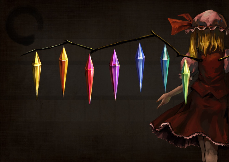 Touhou, art and craft, people, performance, studio shot, celebration, human body part, anime girls, creativity, multi colored, indoors, night, dress, 2K