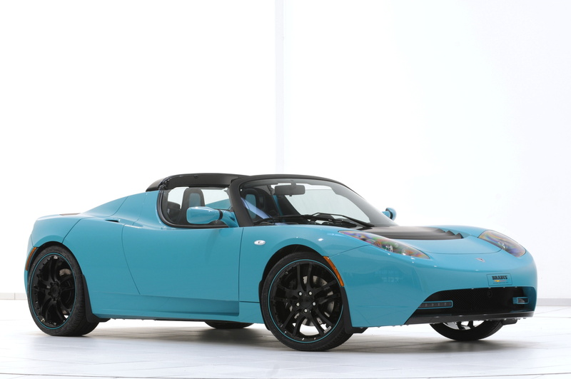 4K, Tesla Roadster Sport, sport cars, electric cars, blue, Quickest Electric Cars