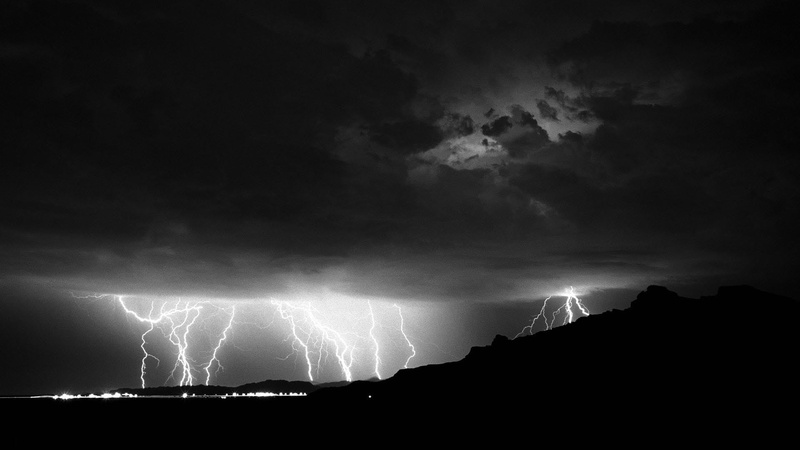 cloud - sky, illuminated, beauty in nature, night, clouds, dark, gray, monochrome, no people, sky, communication, sign, power in nature, 1080P, dramatic sky