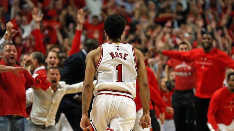 real people, men, sport, spectator, standing, red, spirituality, focus on foreground, stadium, clothing, derrick rose cool pictures, group of people, 1080P