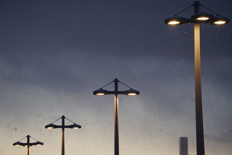 lamp, illuminated, arts culture and entertainment, nature, energy, streetlight, electricity, four, night, light, lighted, comming, technology, sky, no People