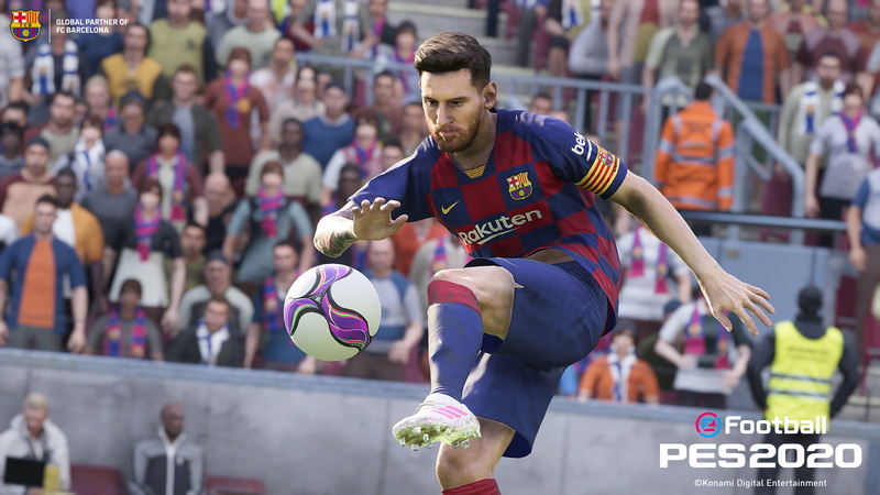 eFootball Pro Evolution Soccer 2020, 1080P, Lionel Messi, Video Game, Soccer