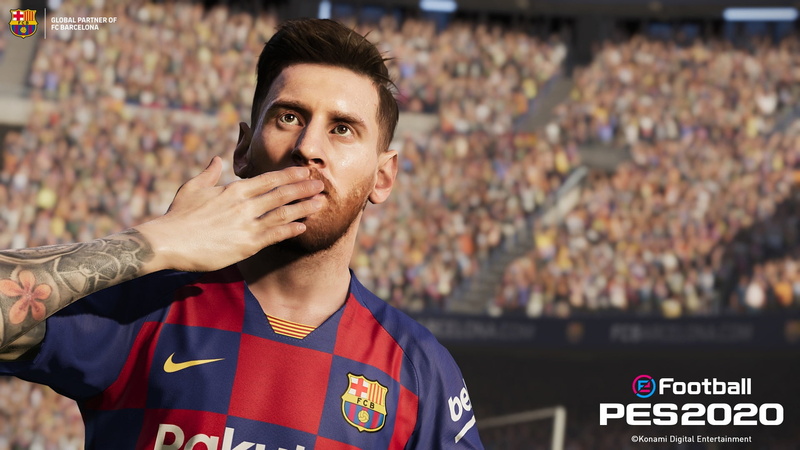 Lionel Messi, 1080P, eFootball Pro Evolution Soccer 2020, Soccer, Video Game