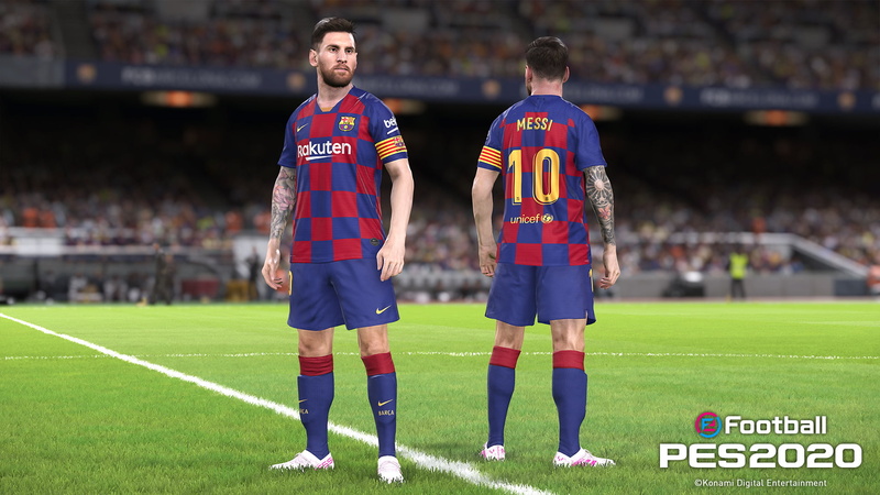 Lionel Messi, Video Game, Soccer, 1080P, eFootball Pro Evolution Soccer 2020